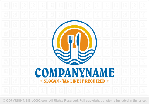 Logo 6553: Seafood Restaurant Logo