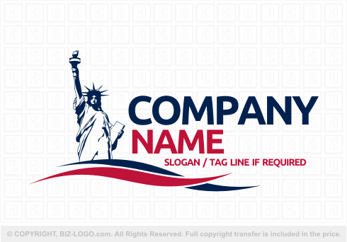 Logo 6609: Statue of Liberty Logo