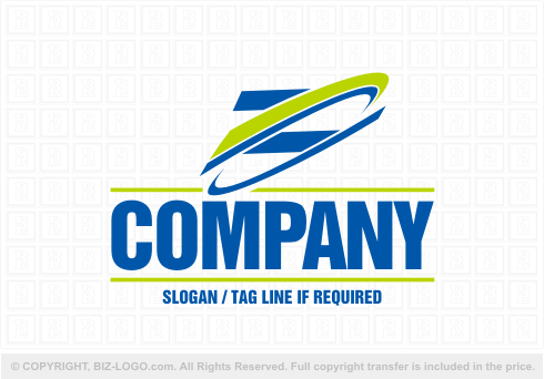 Logo 5850: Blue/Green Z Logo