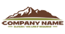 Realistic Mountain Logo