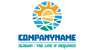 Modern Sun Logo<br>Watermark will be removed in final logo.