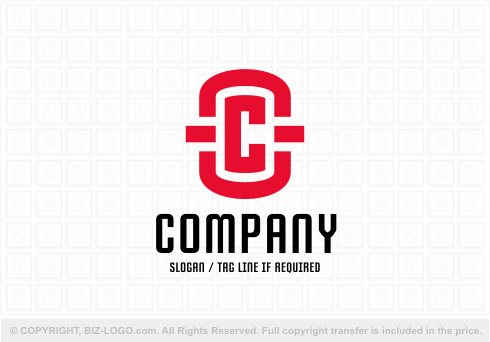 Logo 8063: Red Letter C Logo