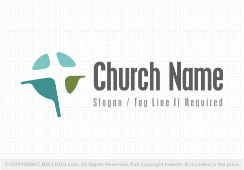 Logo 8068: Circle Church Logo