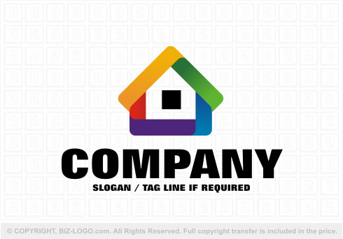 Logo 8226: Colorful Constuction Logo