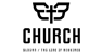 Black Winged Church Logo<br>Watermark will be removed in final logo.