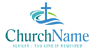 Blue Cross church Logo<br>Watermark will be removed in final logo.