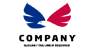 Blue and Red Eagle Logo<br>Watermark will be removed in final logo.