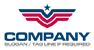 USA Flag Eagle Logo