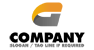 3D Orange and Grey Letter G Logo
