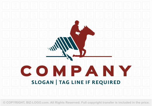 Logo 8339: Equestrian Team Logo