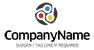 Colorful Connected Dots Logo<br>Watermark will be removed in final logo.
