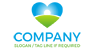 Heart Shaped Landscape Logo