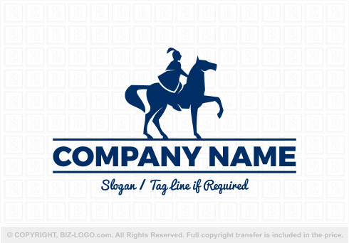 Logo 7996: Knight and Horse Logo