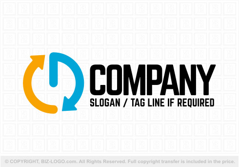 Logo 8244: Simple Tech Logo