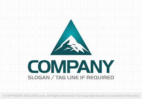8167: Triangle Mountain Logo
