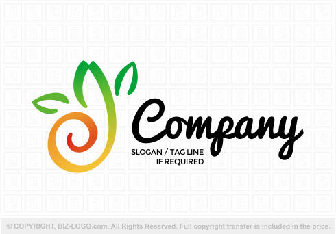 Logo 7988: Fruit Plant Logo