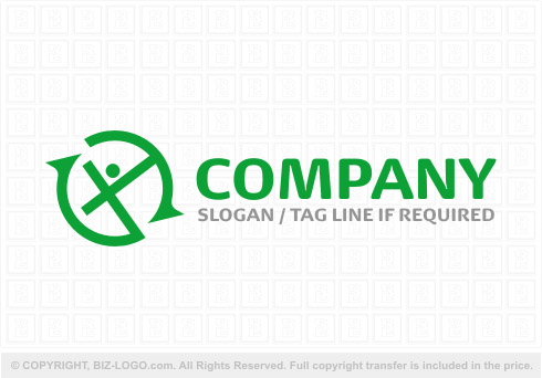 Logo 7697: Recycler Logo