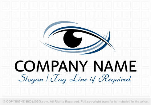 Logo 7676: Elegant Eye Logo
