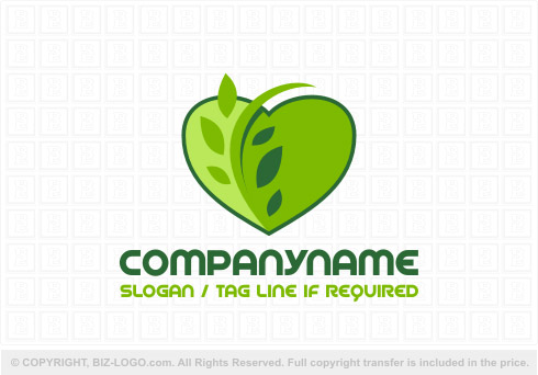 Logo 7496: Love Plants Logo