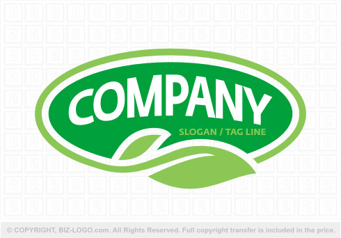 Logo 7492: Leaf Logo 2