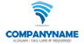 Abstract WiFi Logo<br>Watermark will be removed in final logo.