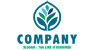 Elegant Plant Logo 2<br>Watermark will be removed in final logo.