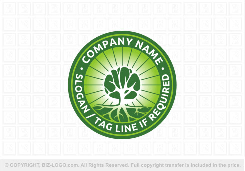 Logo 7891: Tree, Earth Logo