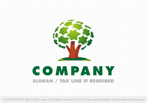 Logo 8219: Star Tree Logo