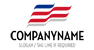 Bold USA Flag Logo<br>Watermark will be removed in final logo.