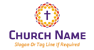 Decorative Modern Church Logo<br>Watermark will be removed in final logo.