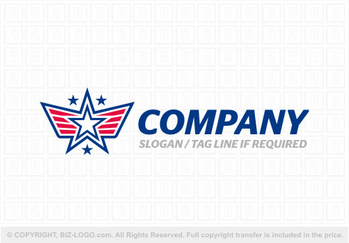 Logo 8598: Big Star Eagle Logo