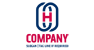Connected Letter H Logo