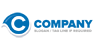 Speech Bubble Letter C Logo<br>Watermark will be removed in final logo.