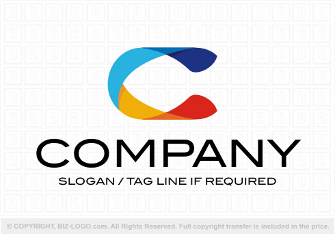 Logo 8617: Creative Colorful Letter C