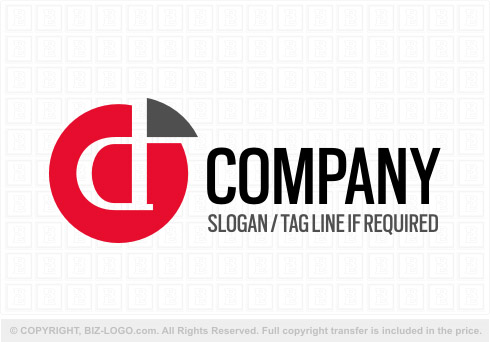 Logo 8468: Unique Letter D Logo