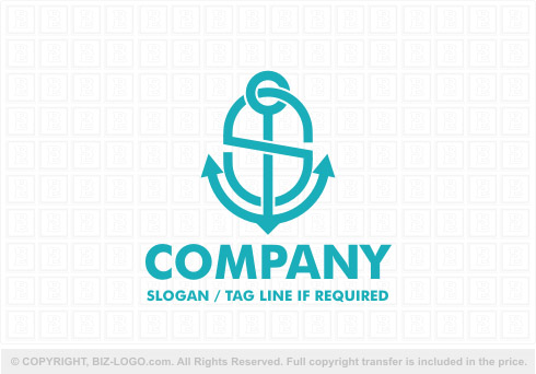 Logo 8655: Anchor Letter S Logo