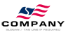 American Flag Letter S Logo<br>Watermark will be removed in final logo.