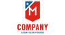 Red Shield Letter M Logo