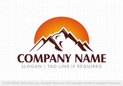 Logo 8535: Sunrise Mountain Logo