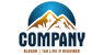 Blue And Gold Mountain Logo<br>Watermark will be removed in final logo.