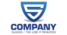 Blue Shield Letter S Logo