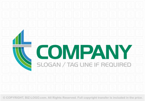 Logo 8626: Cool Letter T Logo