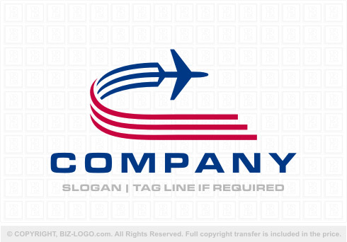 Logo 8552: Fly Away Travel Logo