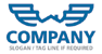 Blue Wings Construction Logo<br>Watermark will be removed in final logo.