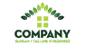 Green Leaves Construction Logo