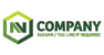 Green Hexagon Letter N Logo