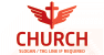 Flame Red Wings Church Logo
