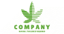 Striped Leaf Logo