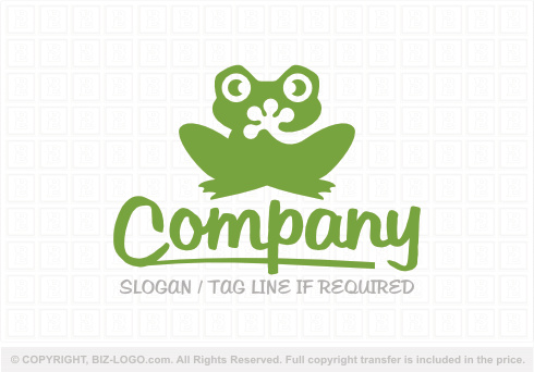Logo 9192: The Green Frog Logo