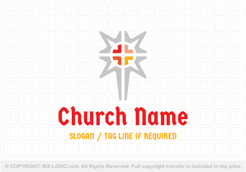 Logo 9011: Star Church Logo
